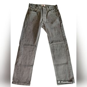 Levi Strauss 501 Straight Leg Button-Fly Denim Jeans. Size: W32xL32
